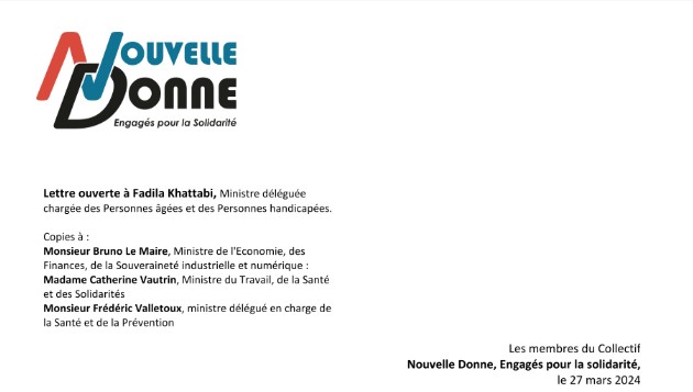 Lettre ouverte à Madame Fadila Khattabi, ministre déléguée chargée des Personnes âgées et des Personnes handicapées